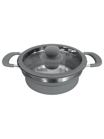 Eurotrail Opvouwbare Pan met deksel S