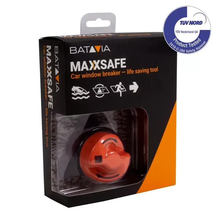 MaxxSafe - Veiligheidshamer en autoruitbreker - Batavia