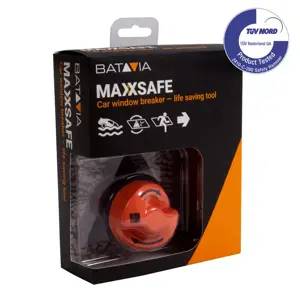 MaxxSafe - Veiligheidshamer & Autoruit breker - Batavia