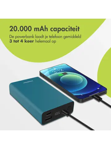 Mini Powerbank 20.000 mAh