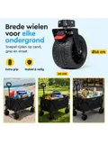 Opvouwbare Bolderkar - 165L - 100kg
