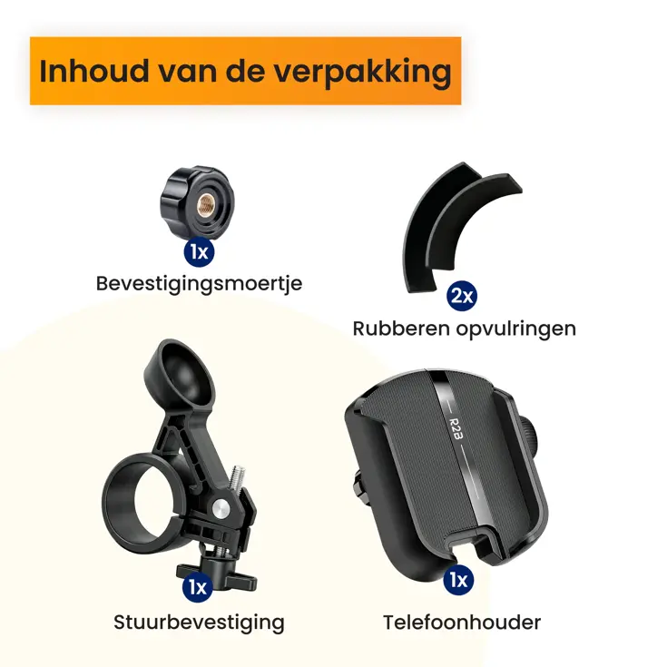Telefoonhouder Fiets en Scooter