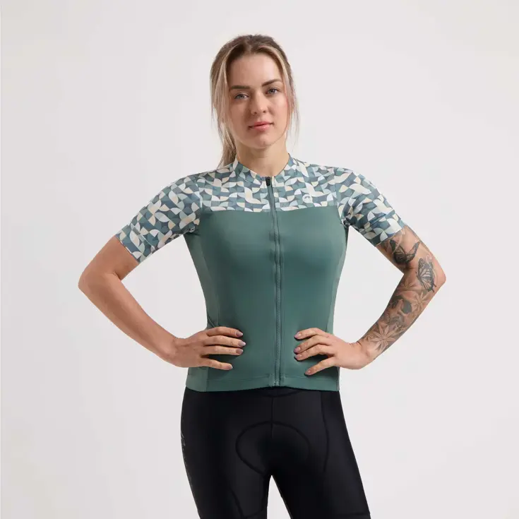 Essential Graphic Fietsshirt Dames