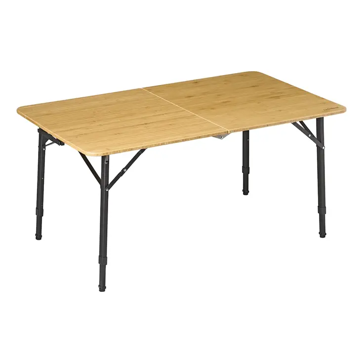 Campout Campingtafel - 120 x 70 cm – Bamboe