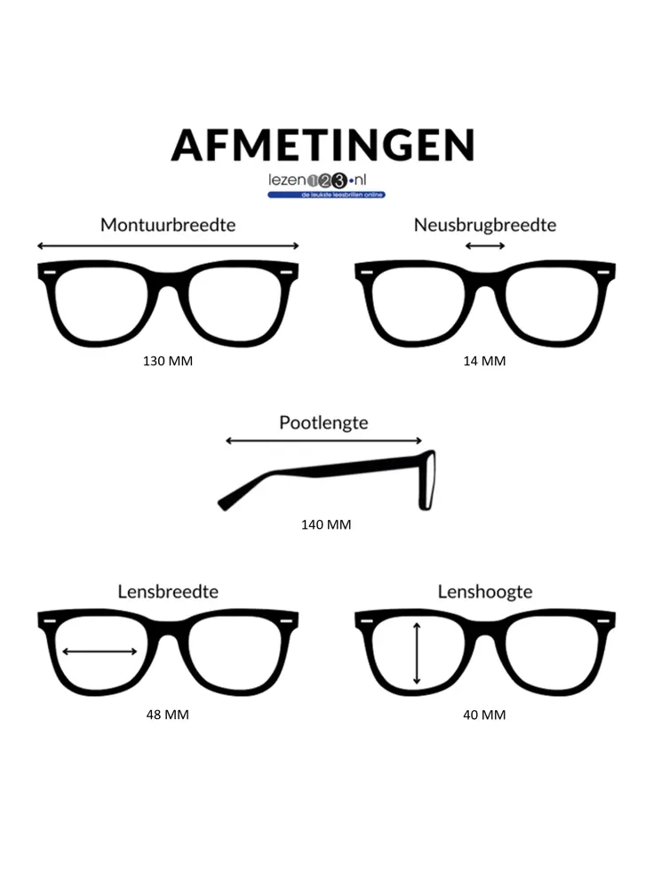 Leesbril Figo unisex
