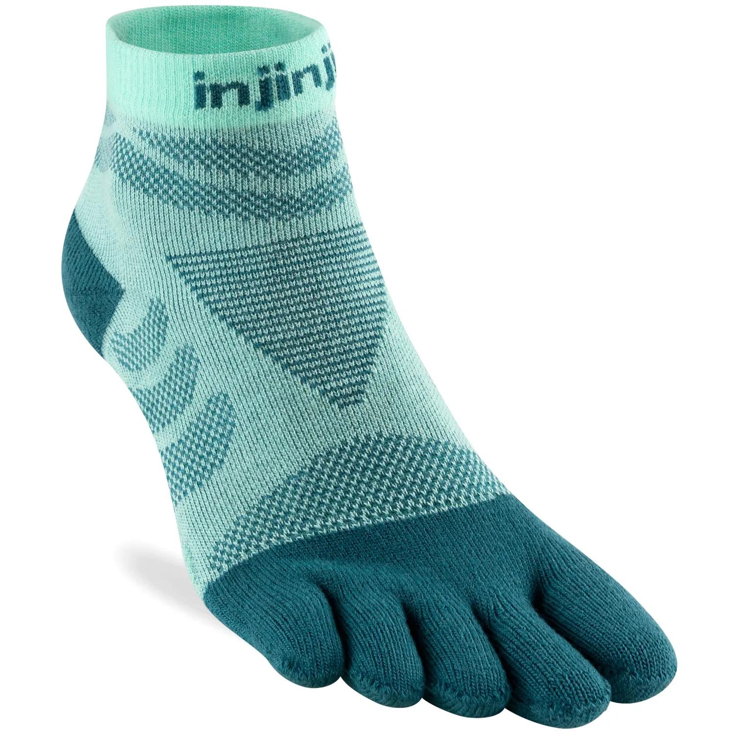 Injinji  Women's Ultra Run Mini-Crew  sokken  Saffier main product image