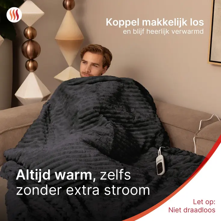 Seranova Elektrische Deken XXL - 180x160 cm