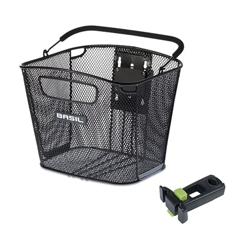 Fietsmand Bold KF met stuurpenhouder