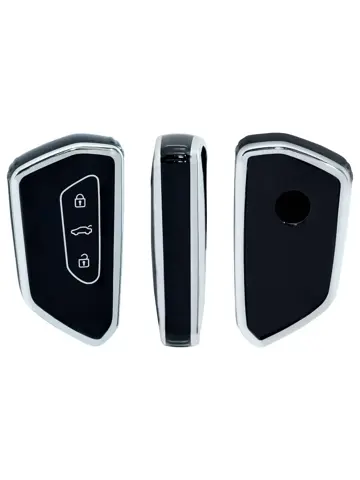 TPU Sleutelhoesje VW - Skoda - Seat Cupra zwart G3