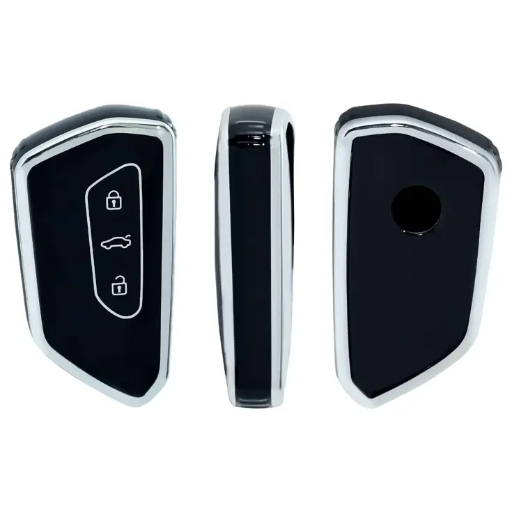 TPU Sleutelhoesje voor Volkswagen zwart G3