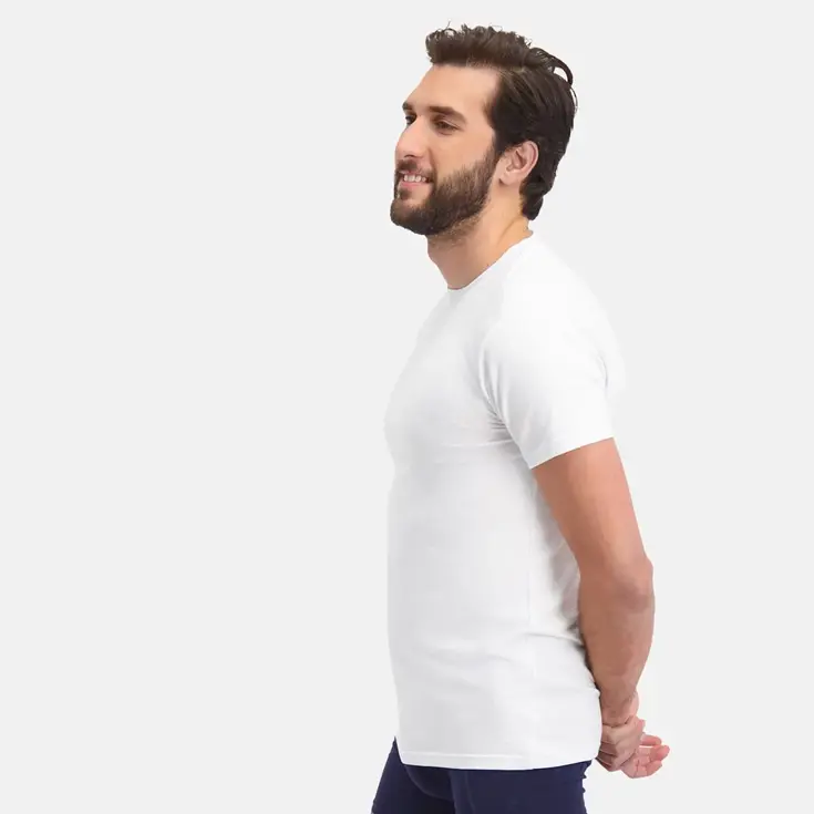 RUBEN - T-shirts 2-pack Heren Bamboo Basics