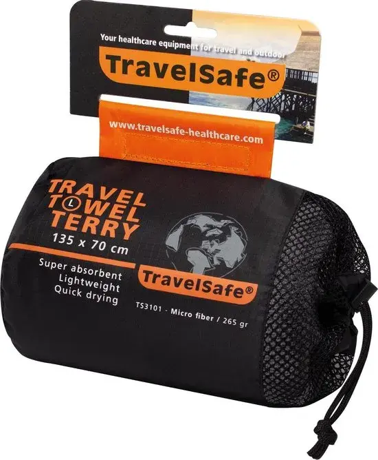 TravelSafe Microvezel Terry Handdoek L