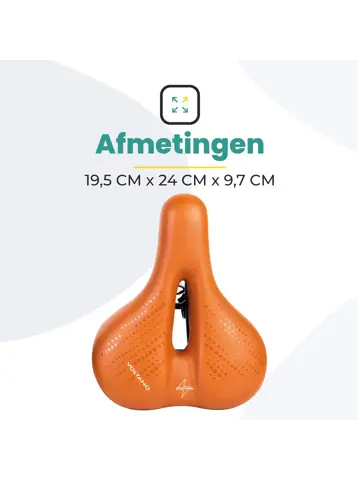 Voltano Dames Fietszadel Uitsparing