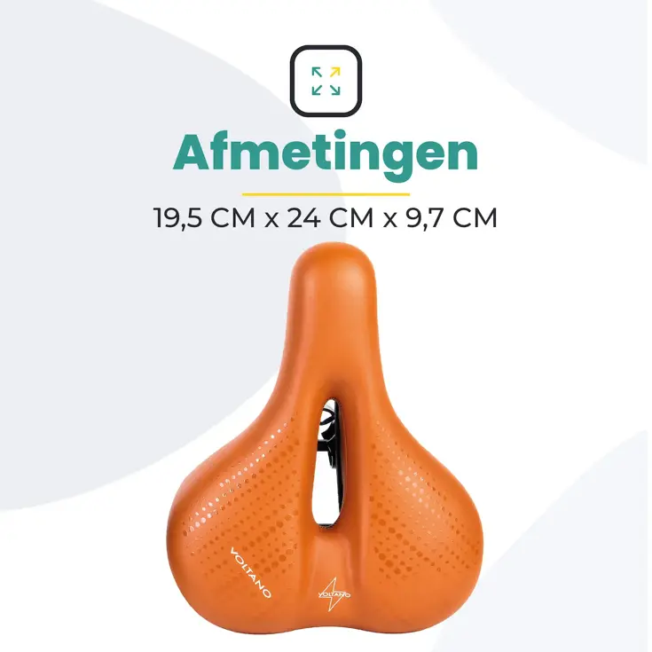 Voltano Dames Fietszadel Uitsparing