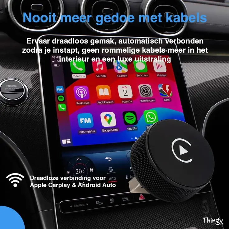 2-in-1 CarPlay & Android Auto Dongle