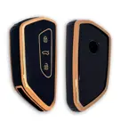 Dutch Shield Sleutelhoesje  VW Skoda   goud G