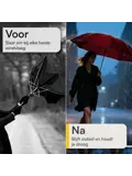 Stormparaplu met hoes