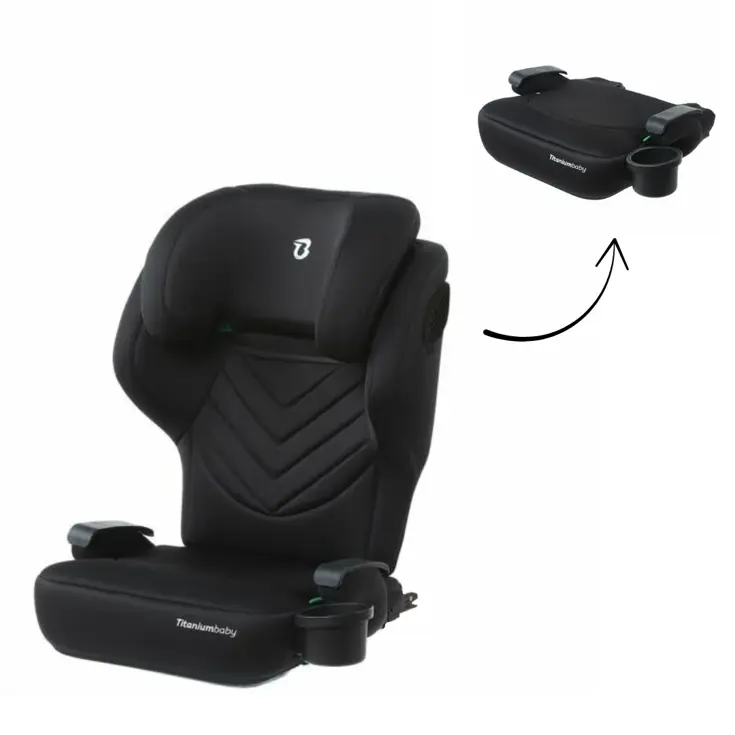 Ixion - Autostoel met isofix - Titaniumbaby