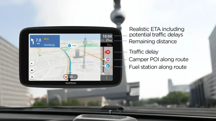 GO Camper Tour 6 tweede generatie - TomTom
