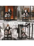 Luxe Rolo X2 XL Dubbele Buggy - Inklapbaar