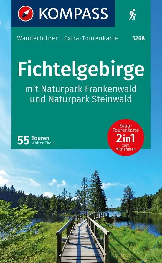 Kompass Wanderführer 5268 Fichtelgebirge