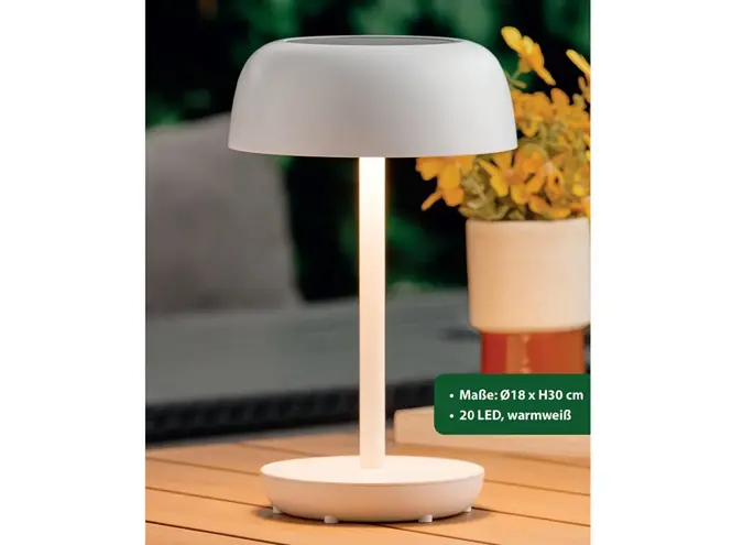 Kynast Solar Tafellamp - Ø18 x 29 cm