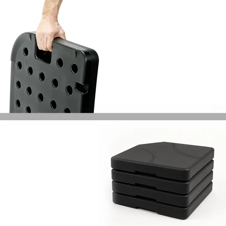 Parasoltegels - Parasolvoet - Vulbaar Tot 80kg