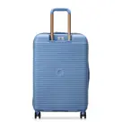 Delsey Freestyle 4 wheel trolley 67 Blauw