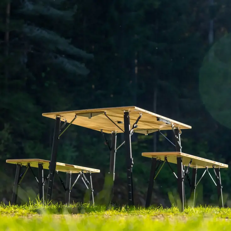 Flex Bamboe Kampeerset 100 cm - Familieset