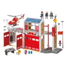 PLAYMOBIL® Brandweerkazerne met helicopter 9462