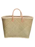 Penjy - Strandtas - Raffia riet - Trekkoord
