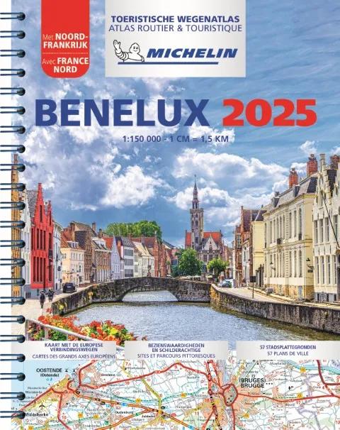 Michelin  wegenatlas Benelux 2025