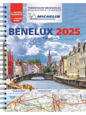Michelin wegenatlas Benelux 2025