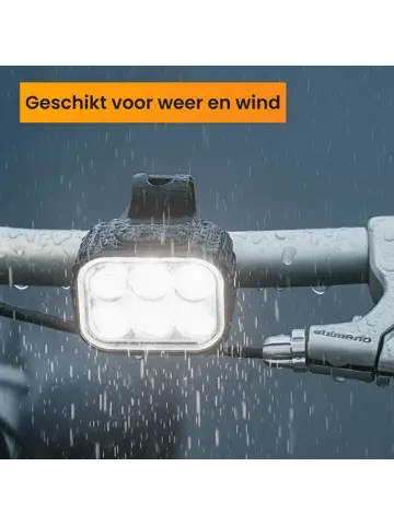 Fietslicht voor en achter USB-C Opladen