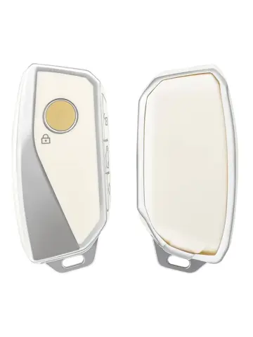 TPU Sleutelhoesje voor Bmw wit F4