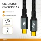 USB C naar USB C 3.2 Kabel - 2 Meter