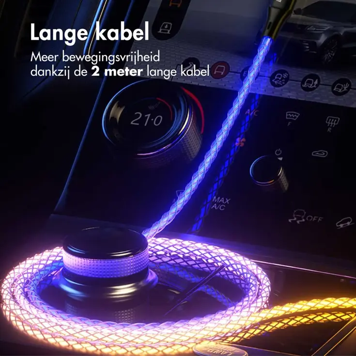 imoshion Lichtkabel 2m - USB-C naar USB-A