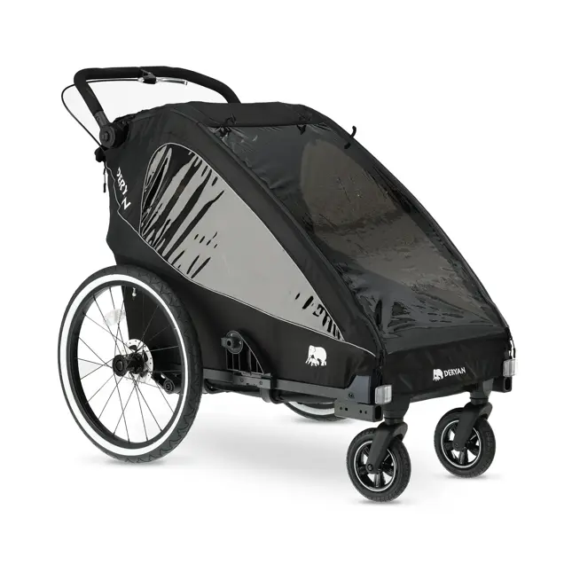 Luxe Fietskar V2 - 3-in-1 - Hardloopkinderwagen