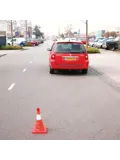 Opvouwbare veiligheidspilon