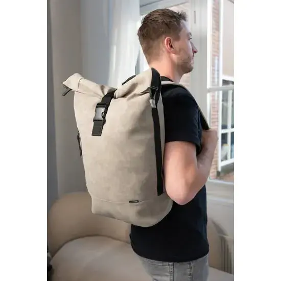 Rolltop rugzak 25L met laptopvak