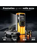 Draagbare Luchtcompressor - Zwart/Oranje
