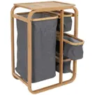 Bo-Camp Kast Kemptown Bamboe Grijs