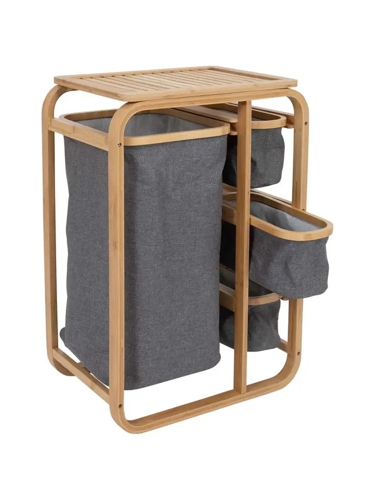 Kast Kemptown Bamboe Grijs