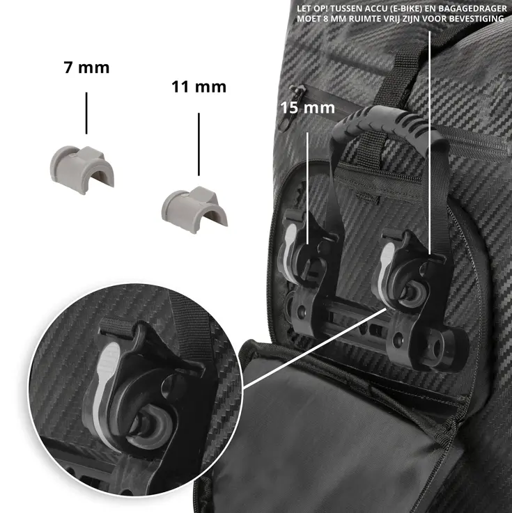 Waterdichte Fietstas Backpack 28ltr