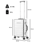 CarryOn ULD Aluminium Handbagage koffer 57cm