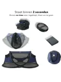 Baby luxe campingbedje - Zelfopblaasbare matras