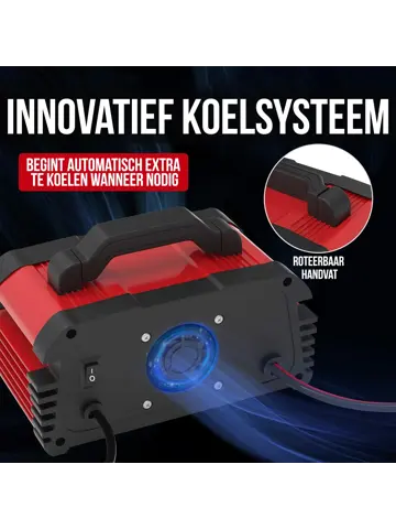 Industriele Acculader 12/24V - 5/10/25A