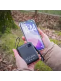Powerbank 10.000 mAh met Kabels - Zwart