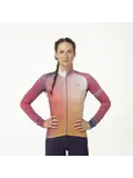 Gradient Fietsshirt Lange Mouwen Performance Dames