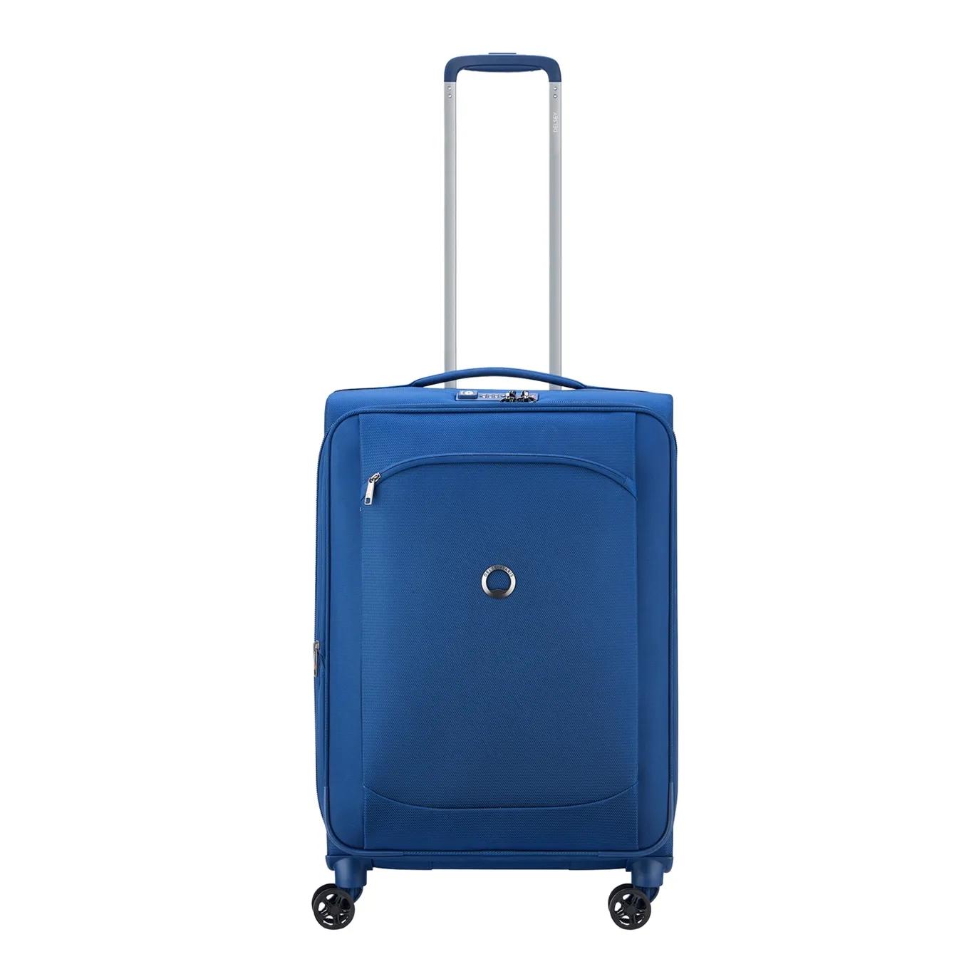 Delsey  cabin trolley 55/35 expandable Blauw  Blauw main product image